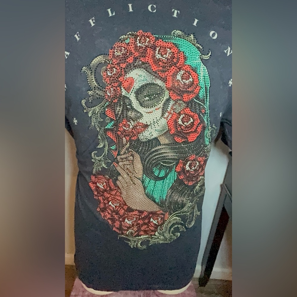 Affliction shirt mens size 3XL